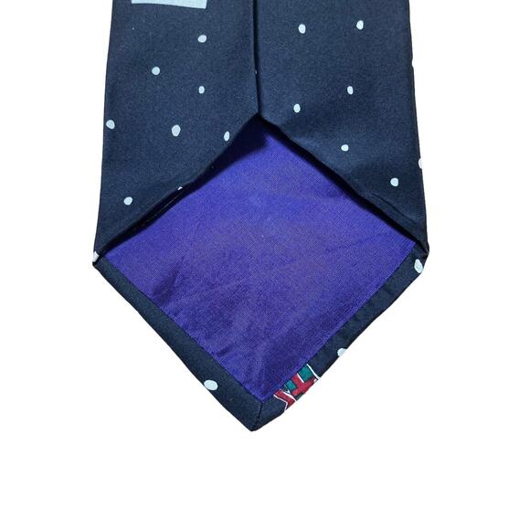 Save The Children Pete Age 13 Ho Ho Ho Santa Claus Sleigh Christmas Necktie - Picture 5 of 7